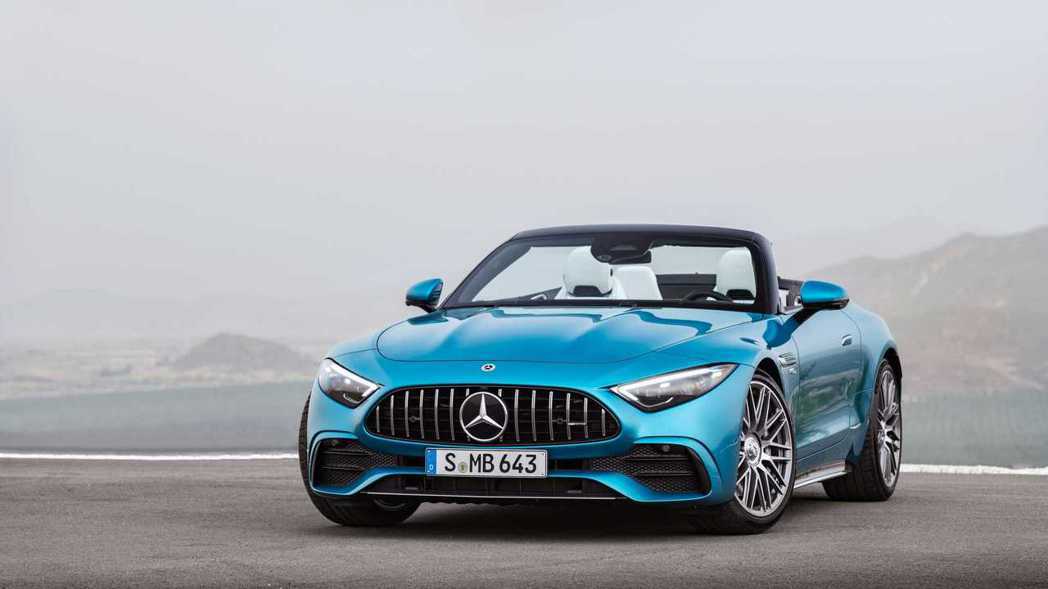 搭載四缸引擎與48V系統 Mercedes-AMG SL 43正式發表。 圖／摘自Mercedes-AMG
