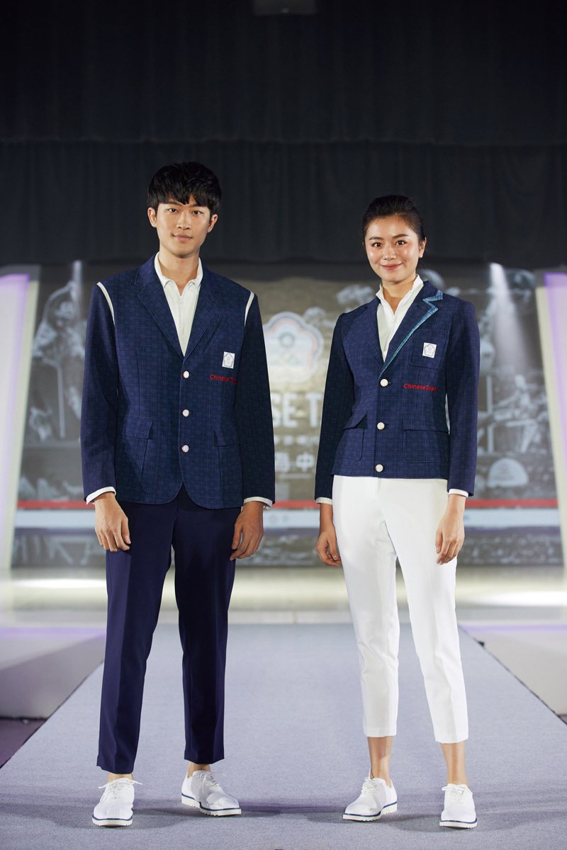 東京奧運中華隊的進場團服，是由周裕穎以回收尼龍布再製而成的布料製作。 （攝影／JUST IN XX）