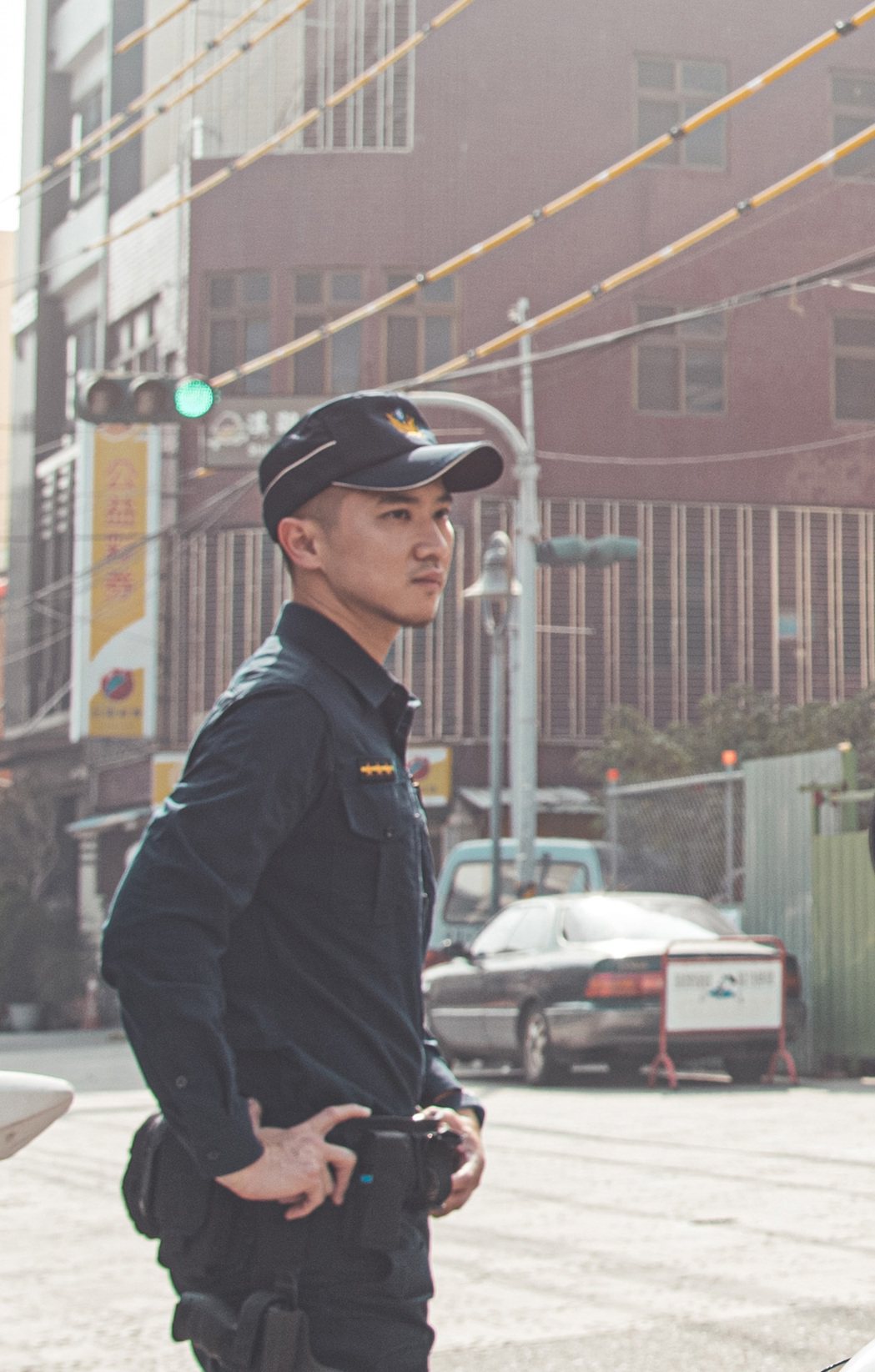 楊浩民在楊惠絜眼中是位親切的好警察。圖／音圓唱片提供