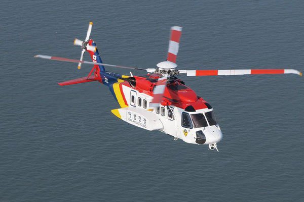 韓國媒體引述海洋警察廳官員報導，海洋警察廳派出一架前往台灣的直升機今天墜入韓國最南端的馬羅島外海，造成2名機組人員喪生，另有1人失蹤。韓聯社
