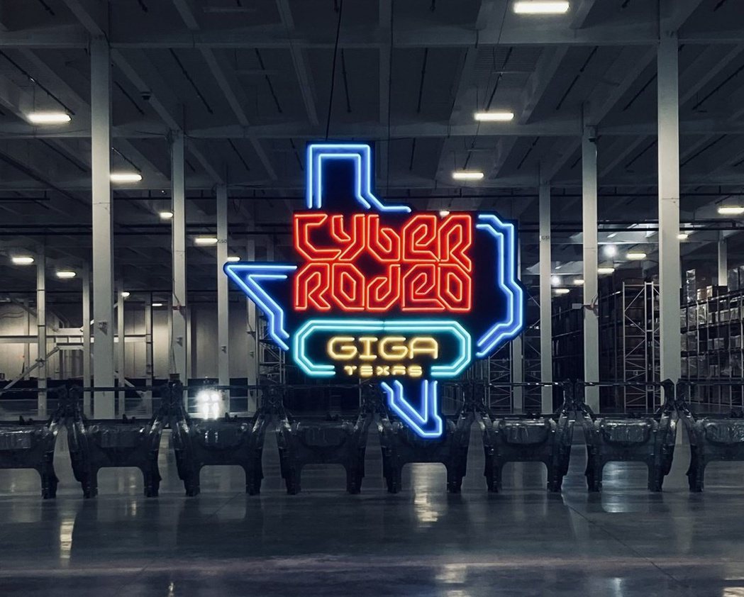 特斯拉熱鬧慶祝在德州新設的超級工廠落成啟用。（網路照片）