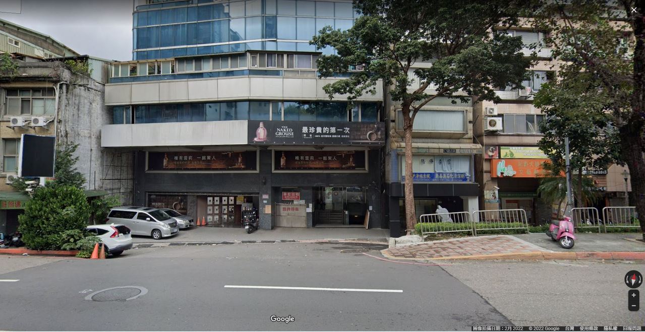 台北市公共場域足跡，包括中山區「M男模會館」、金拿督商務會所、泰晶殿黃家養身會館等八大場所；而Ai Night Club、IKON紅洋蔥音樂餐廳、Klash Taipei等夜店也再度上榜。圖／GOOGLE MAP