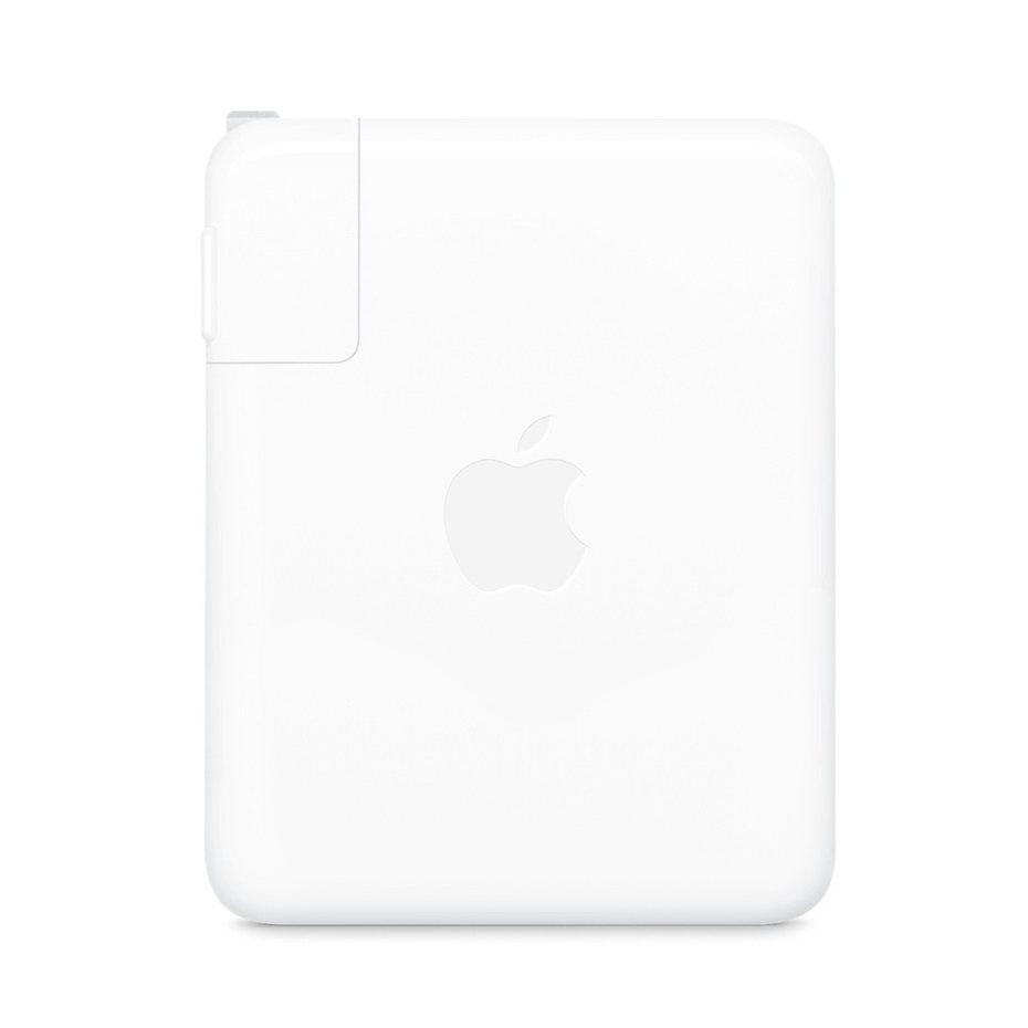 為配合全新16吋MacBook Pro，蘋果於去年推出第一款氮化鎵技術（GaN）充電器。 圖擷自蘋果官網