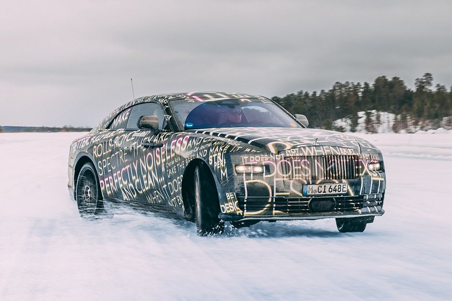 勞斯萊斯專屬測試基地位於瑞典阿爾耶普盧格，並於日前完成純電車型Spectre冬季測試。 圖／Rolls-Royce提供