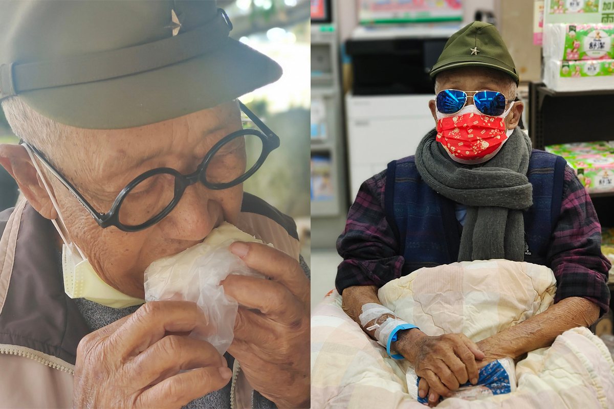 88歲脫線肺部感染急住院。 圖／擷自facebook。