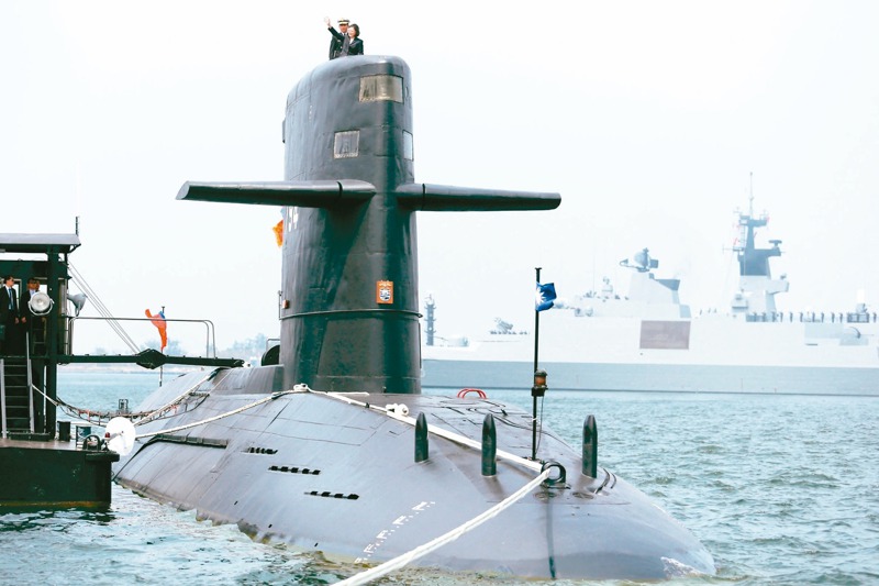 台灣推動潛艦國造，一路話題不斷。圖／聯合報系資料照片