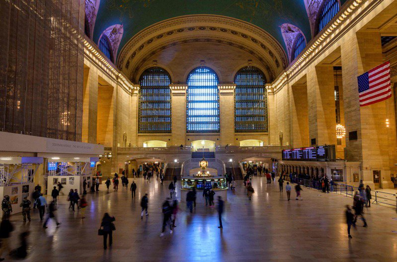 纽约地铁大中央总站。（法新社）(photo:UDN)