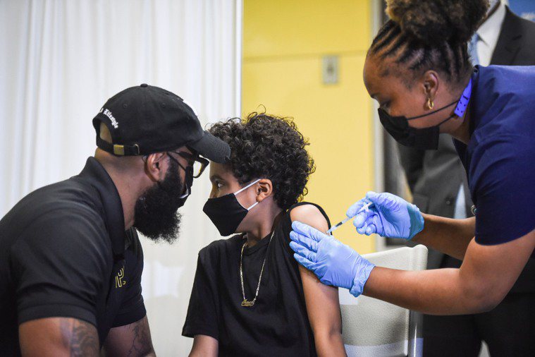 美國紐約目前已在為兒童注射疫苗。本報資料照片