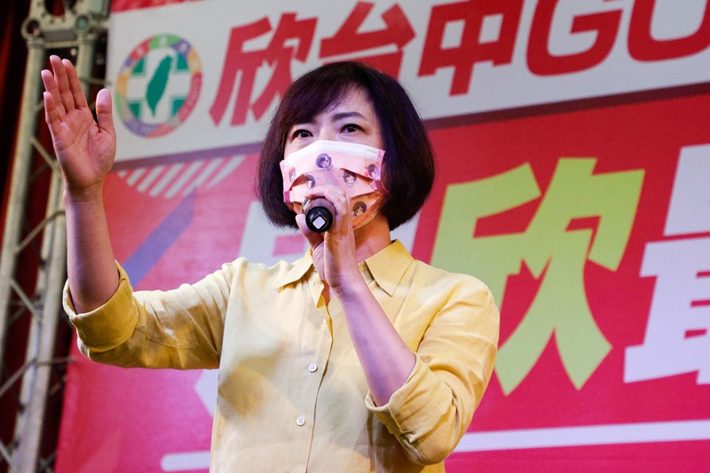 立委何欣純宣布爭取台中市長徵召提名，引起黨內不少波瀾。記者黃仲裕／攝影