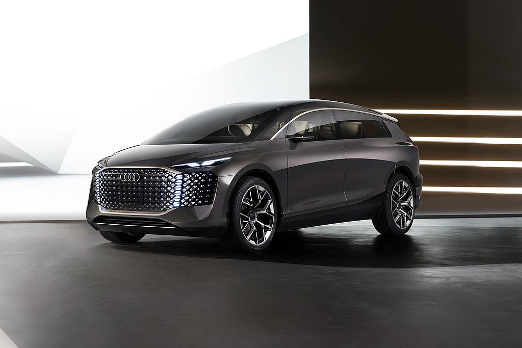 Audi sphere純電系列概念車第三部曲Audi urbansphere concept概念車，於日前揭開神秘面紗。 圖／Audi提供