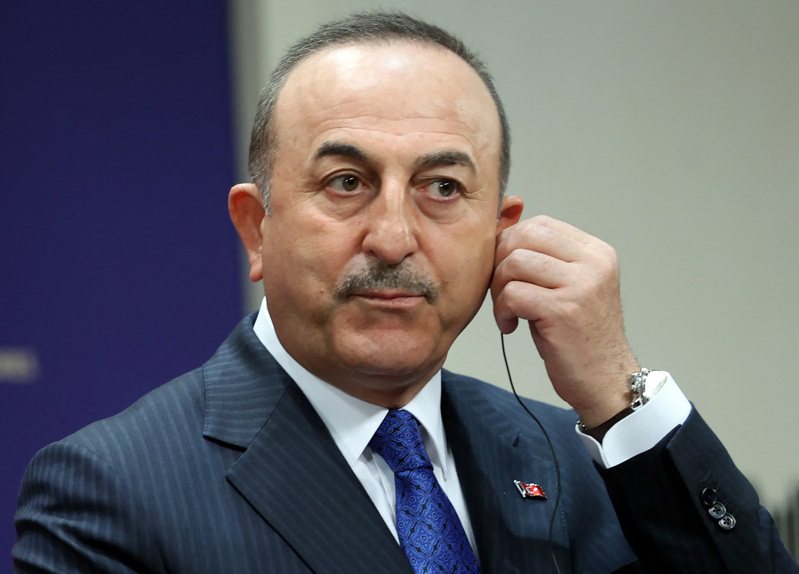 土耳其外交部长卡夫索格鲁。法新社(photo:UDN)