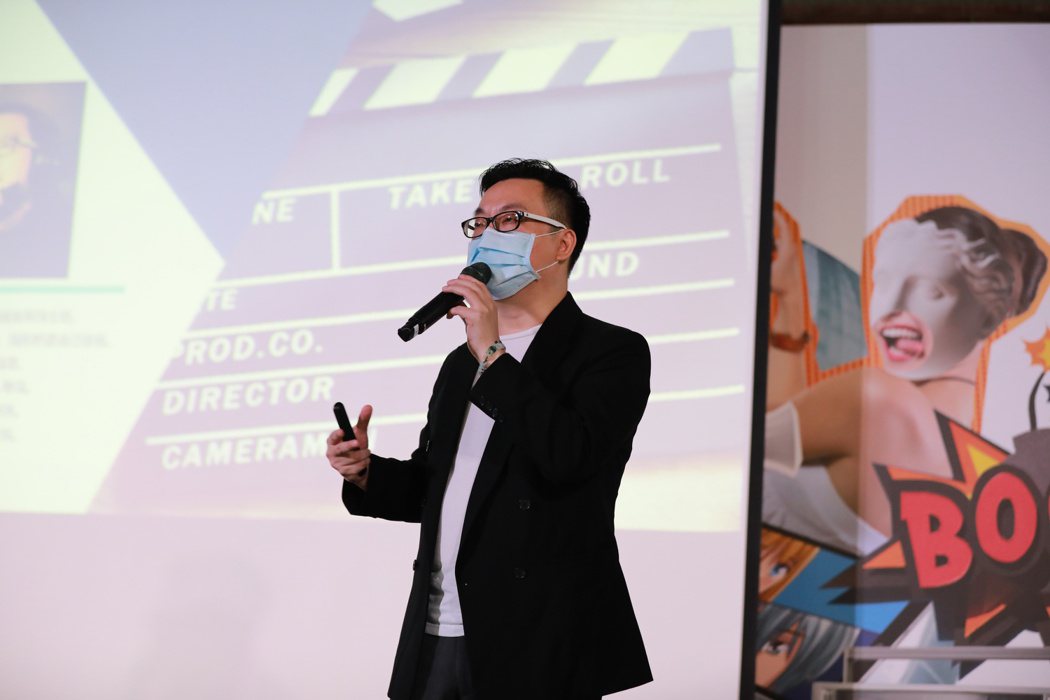 「影子背後」導演李世偉希望台灣電影能做出更多好的IP。圖／台灣唱片出版基金會提供