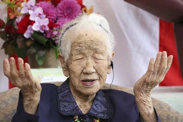 根据多家日本媒体报导，「全世界最长寿人瑞」田中加子在19日去世、享年119岁，她一路从明治、大正、昭和、平成到令和时代的人生也随之谢幕。美联社(photo:UDN)