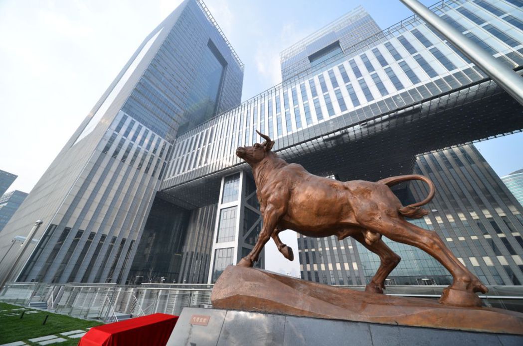 A股近日重摔，大陸官方接連出招維穩市場。圖為上海證券交易所。取自上交所網站