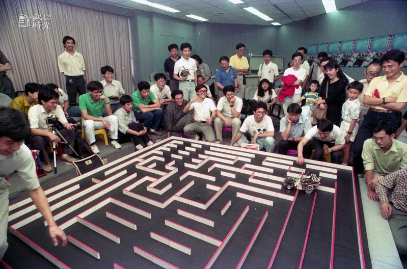 第四屆全國電腦鼠大賽廿一日在台北宏碁大樓舉行。日期：1989/5/21˙攝影：游輝弘˙來源：聯合報