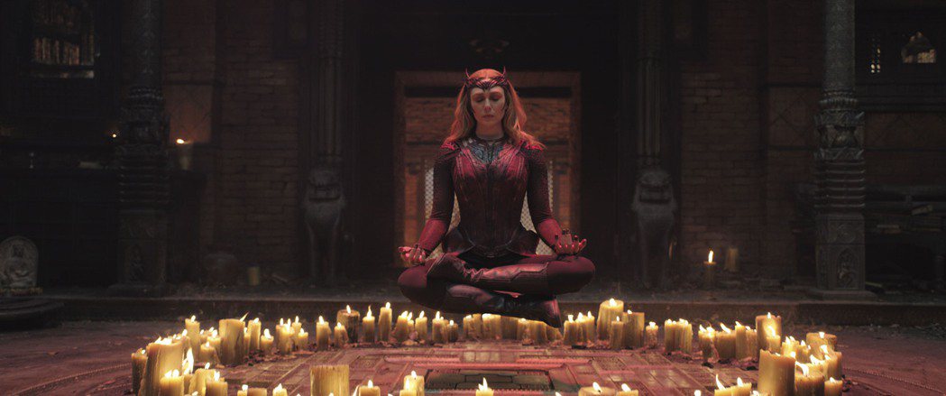 「緋紅女巫」伊莉莎白歐森在「奇異博士2」將有關鍵戲分。圖／迪士尼提供