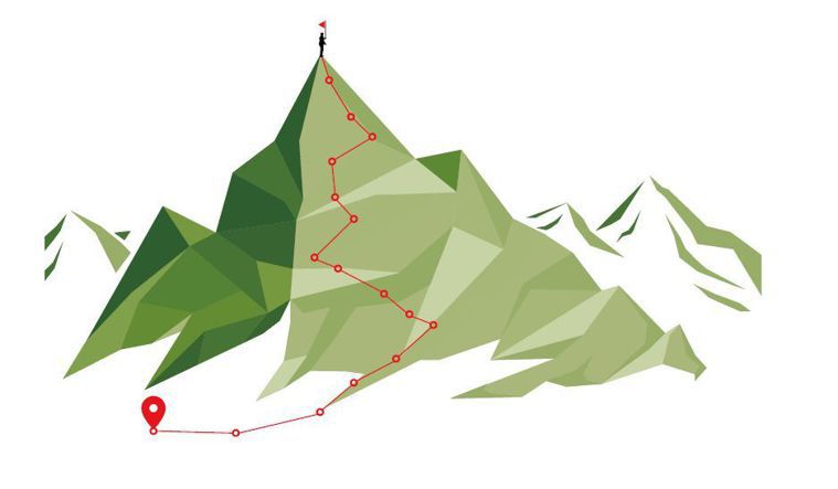 冬至節氣，爬山者的心血管變化特別明顯。圖/123RF