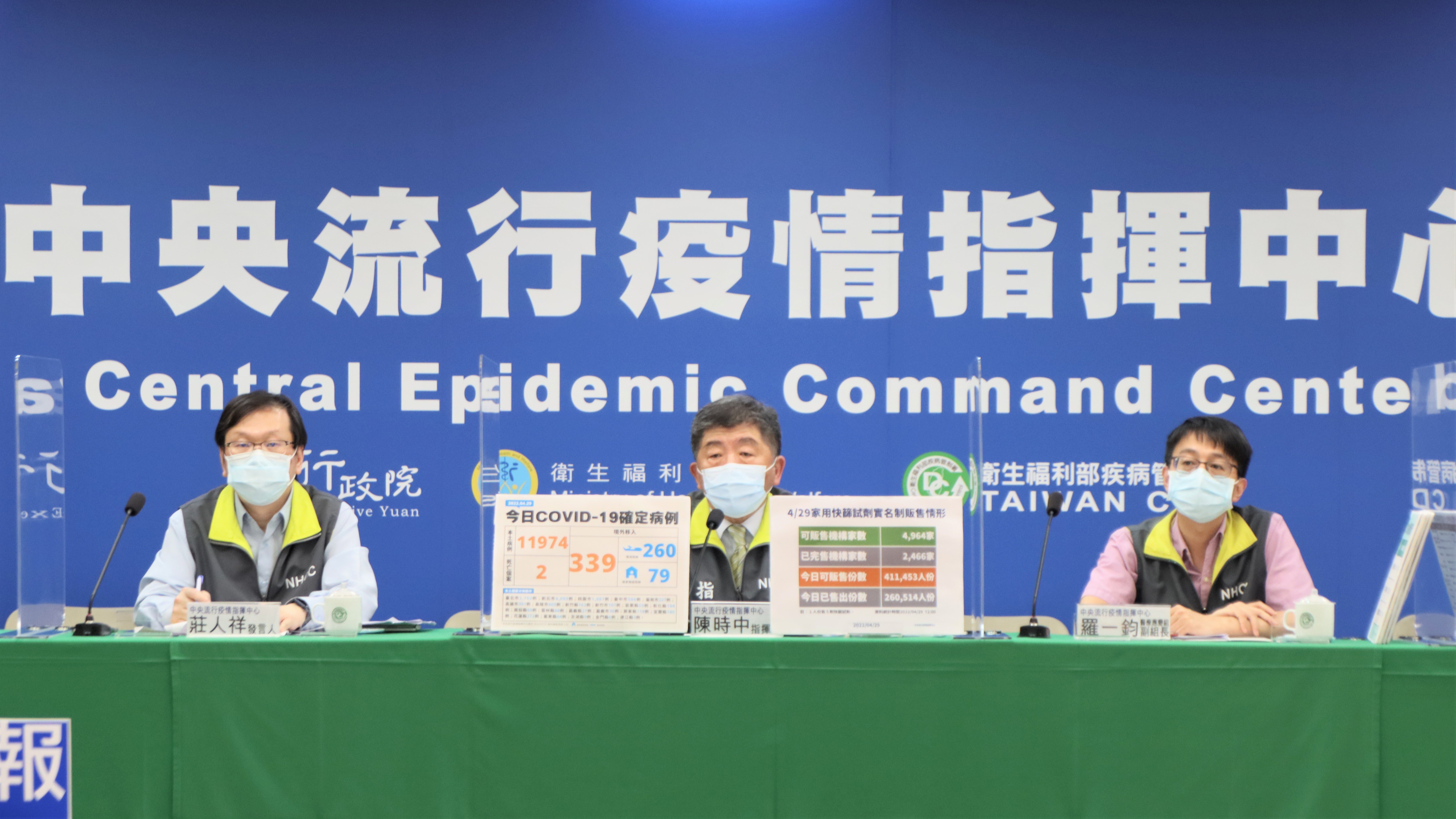 中央流行疫情指揮中心29日舉行記者會。圖／指揮中心提供