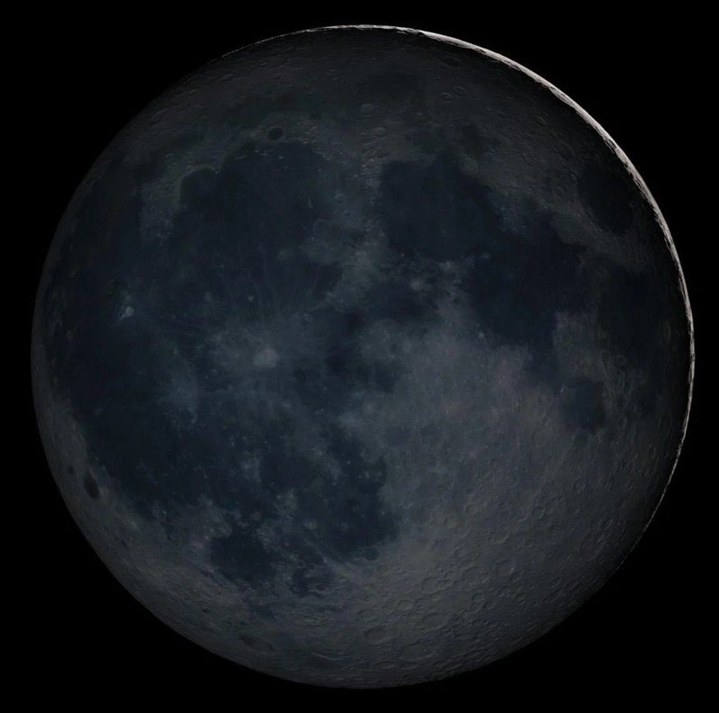 黑月。圖／台北市立天文館提供