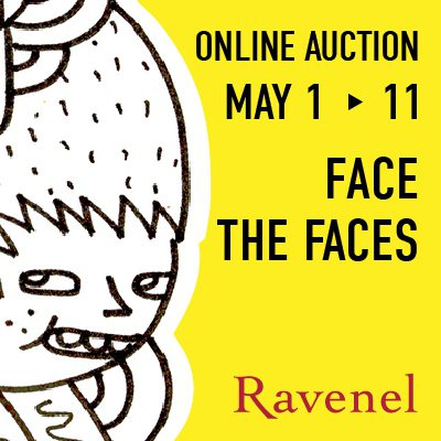 羅芙奧藝術集團2022年ALL IN : BID ONE，5月主題「Face the Faces 臉•看臉」自5月1日起至11日止於官網競標。圖／羅芙奧提供