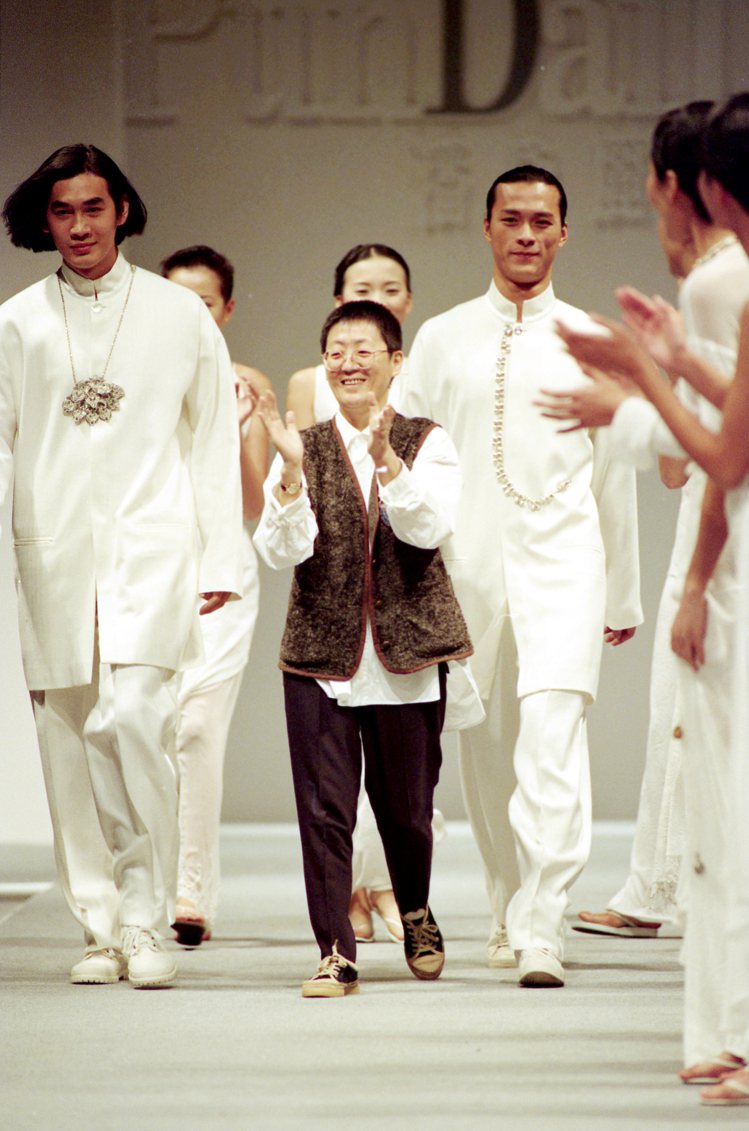 1994年潘黛麗參與台北時裝展。圖／聯合報資料照