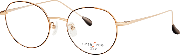 眼鏡市場nosefree系列鏡框，台灣限定款。圖／眼鏡市場提供