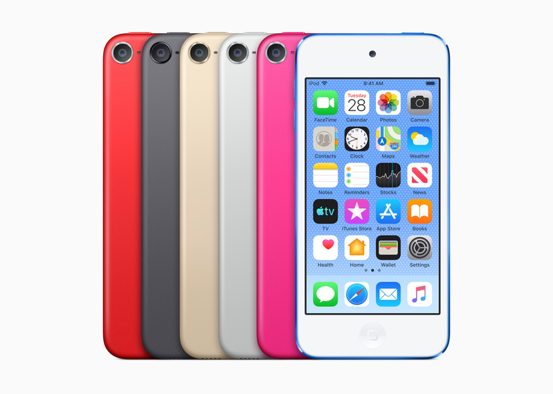 目前蘋果官網上僅剩2019年推出的第7代iPod touch，建議售價6,490元起，售完即止。圖／蘋果提供