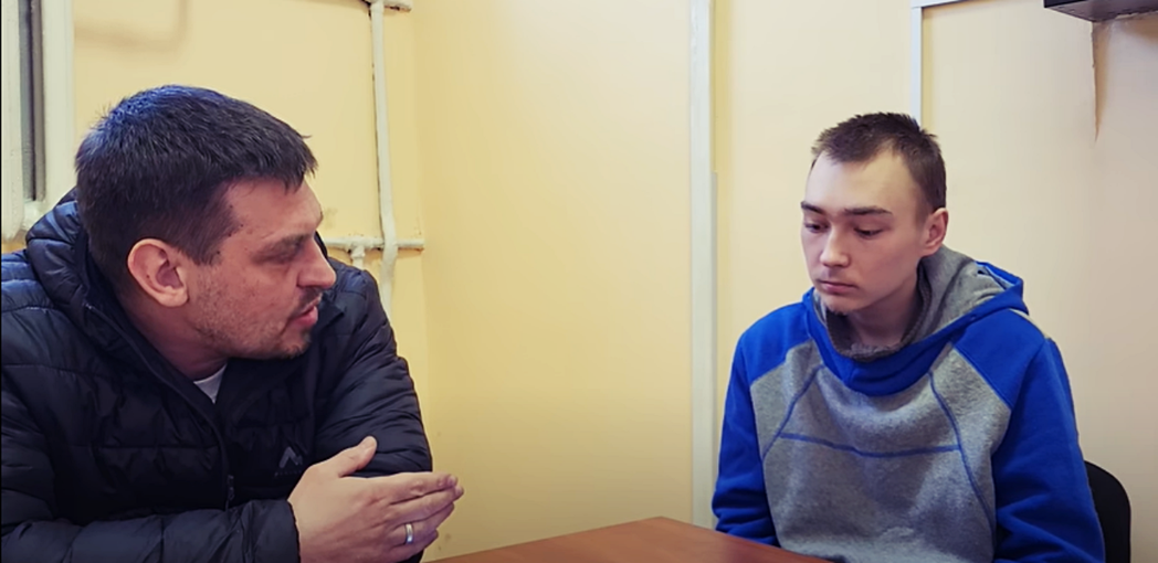 烏克蘭一名影音部落客佐爾金（左）拍攝了一支有關希希馬林（右）的影片引起討論。 圖...