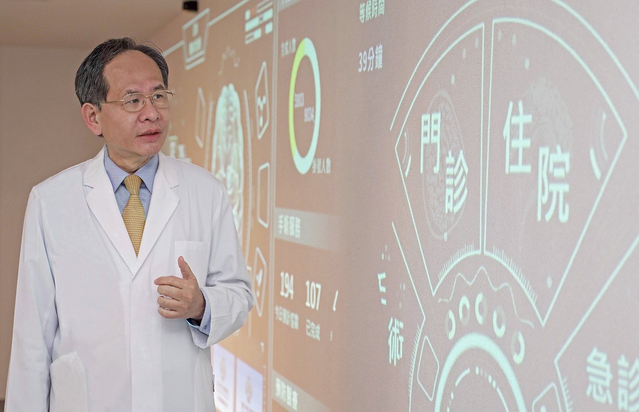 台中榮民總醫院院長陳適安是智慧醫療的推手。圖片來源/報系資料照