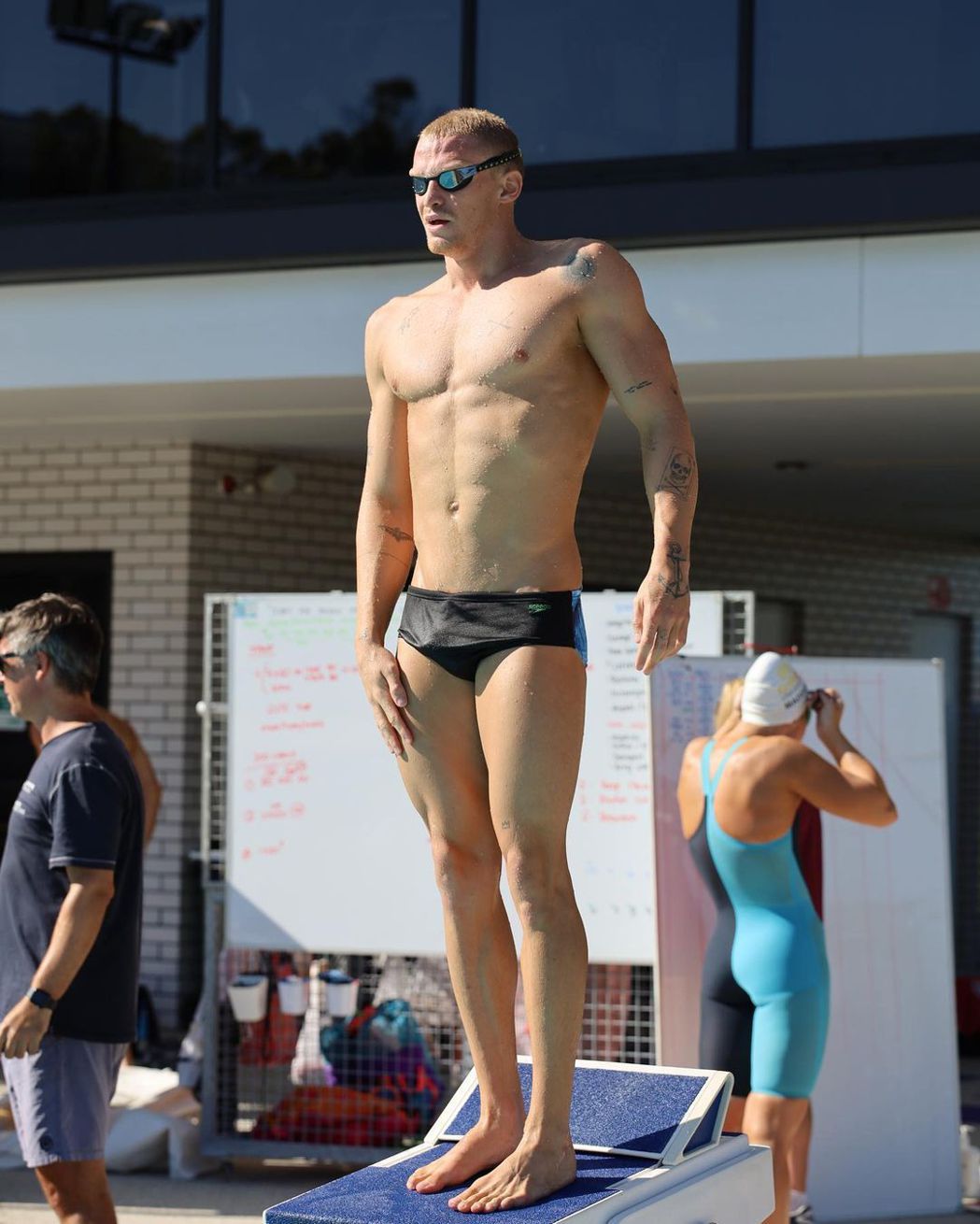 寇弟辛普森有進軍奧運泳賽的夢想，怕新冠肺炎影響體能。圖／摘自IG