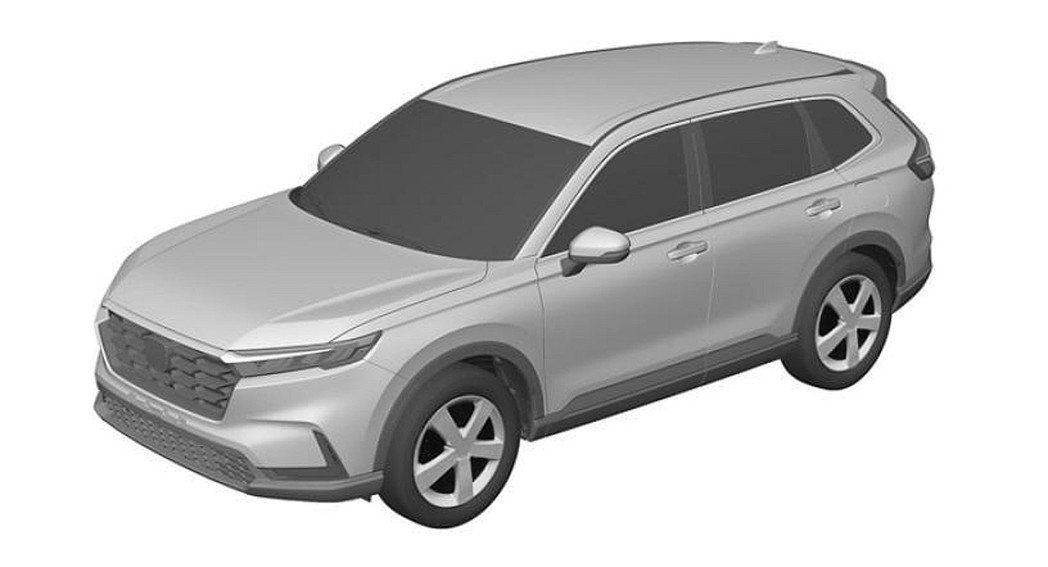 Honda CR-V專利申請圖。 摘自Carscoops