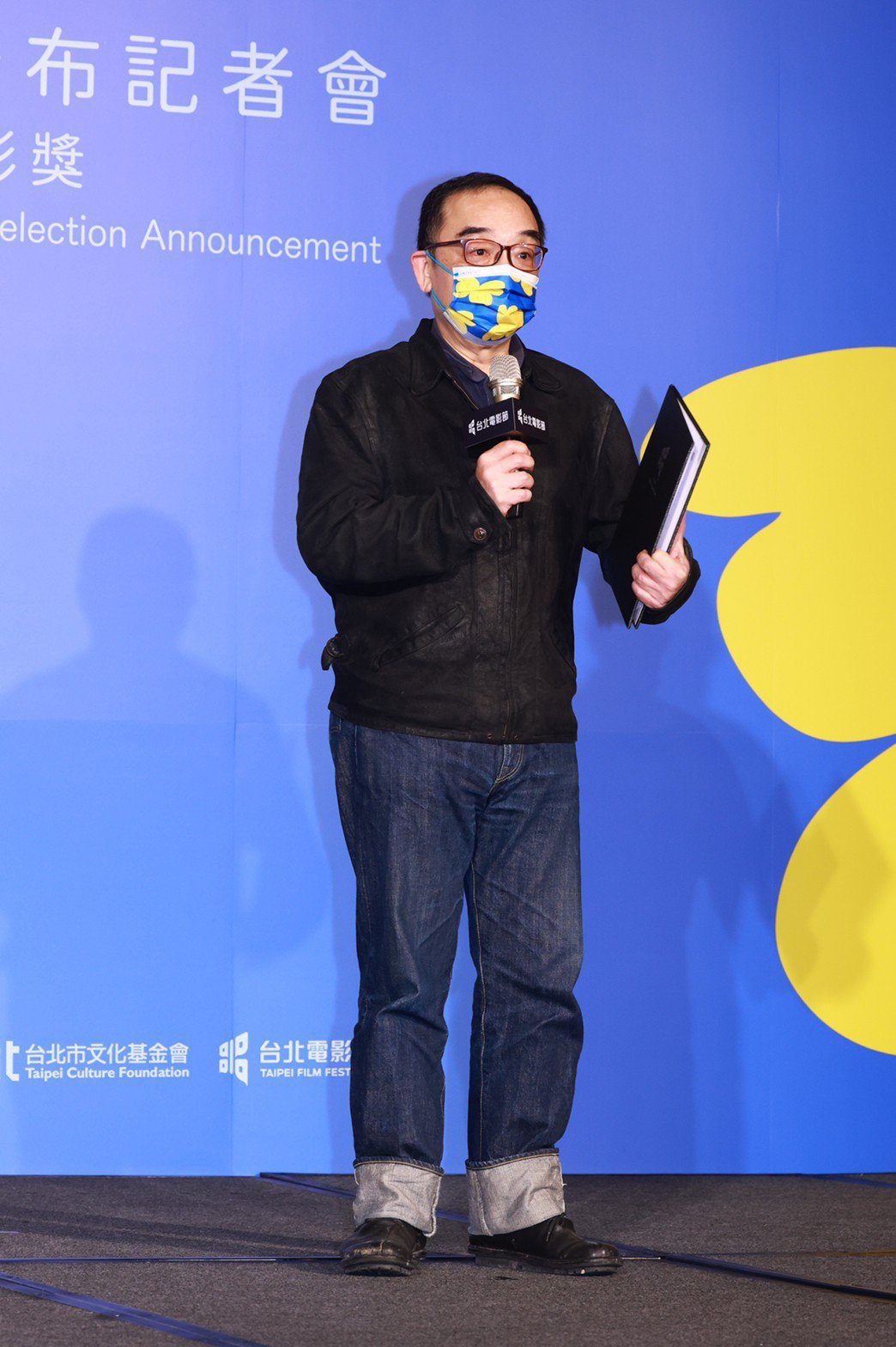 台北電影節主席易智言揭曉今年入選的12部「國際新導演競賽」作品。 圖／王聰賢攝影