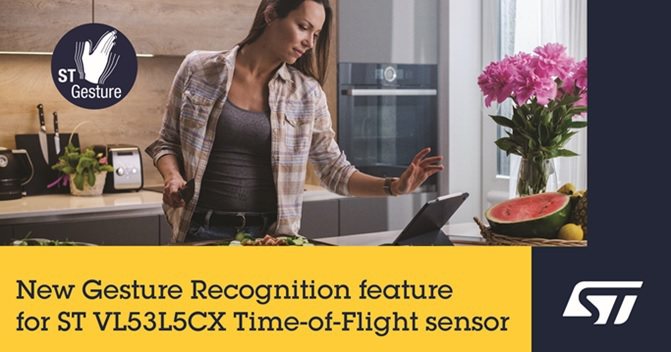 FlightSense™套裝軟體可以實現低功耗、低成本的手勢辨識﹔使用全隱私無相...