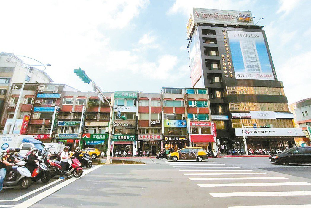 台北市市府商圈店面租金超過台北東區。業者／提供