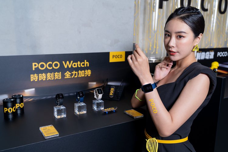 POCO Watch提供高達100種以上的健身模式、24小時心率監測功能，以及睡...