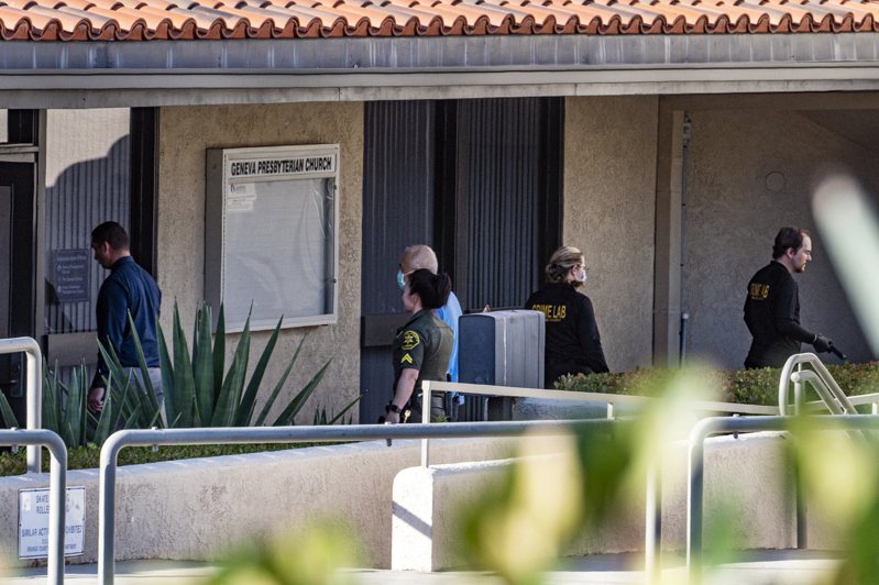 南加州橘郡拉古納伍茲「爾灣台灣基督長老教會」15日發生一死五傷槍擊案。 美聯社