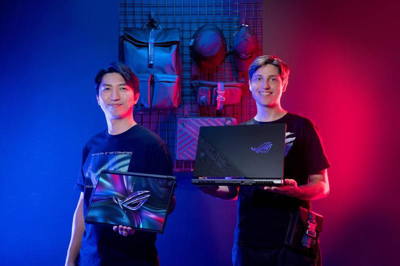 ROG玩家共和國發表2款強悍電競筆電與6款潮流配件。圖／華碩提供