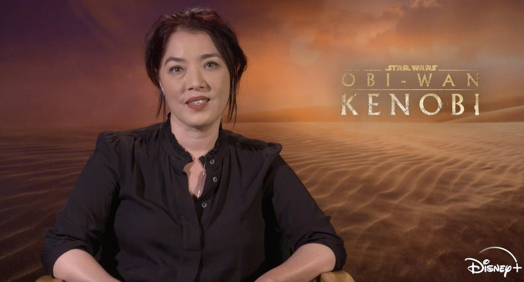 加拿大籍華裔導演黛博拉周，自詡從小就是「星際大戰」粉絲。圖／Disney+提供