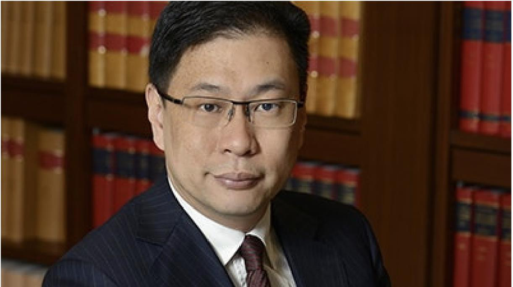 香港大律師公會主席杜淦堃。（微博照片）