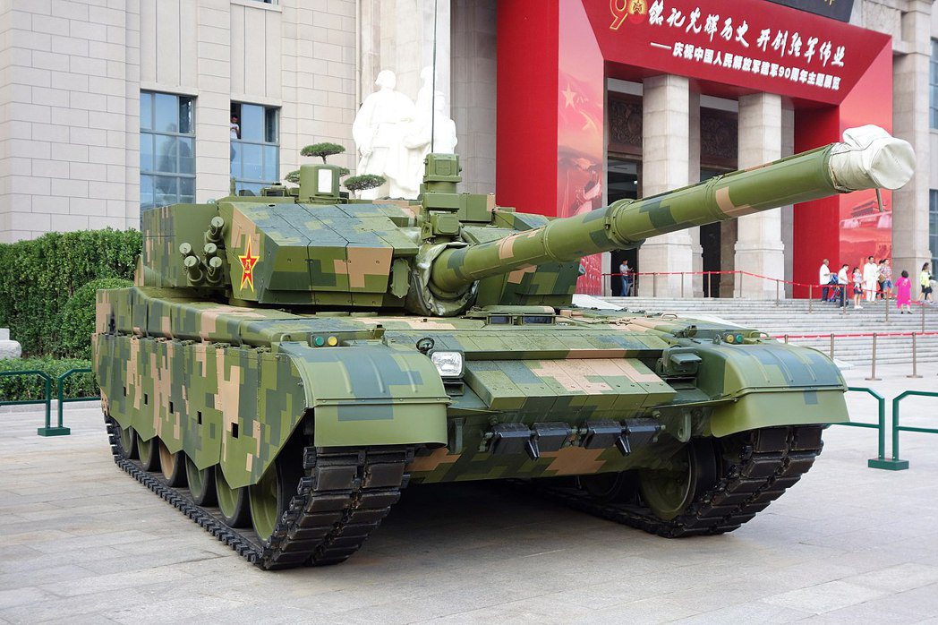 圖為解放軍的99式主力戰車。 圖／維基共享