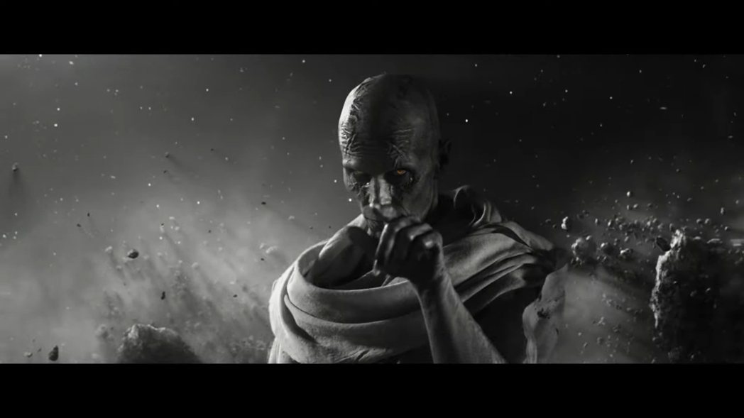 克里斯汀貝爾演出「屠神者格爾」誓言殺光眾神。圖／摘自YouTube