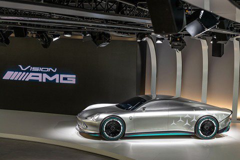 Mercedes-AMG純電跑車2025年到來！Vision AMG電動概念超跑搶先預覽