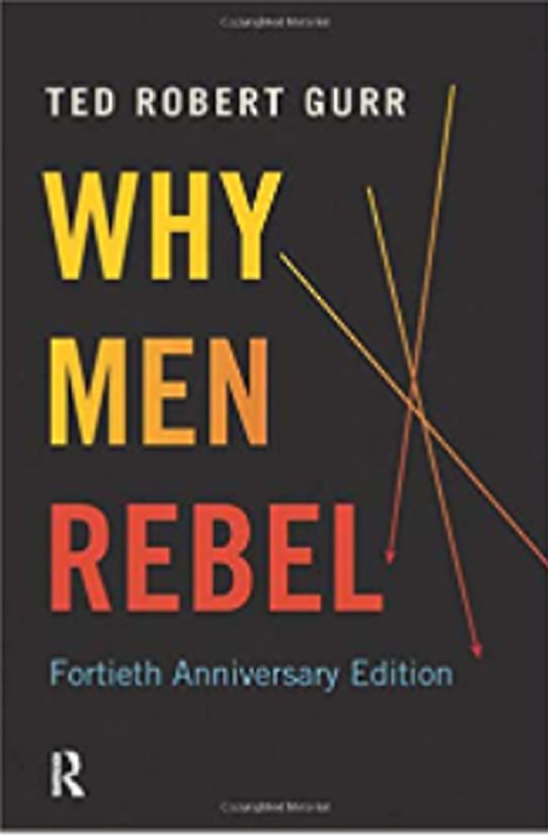 《人為什麼叛變》（Why men rebel）書影。 圖／取自amazon.com網站