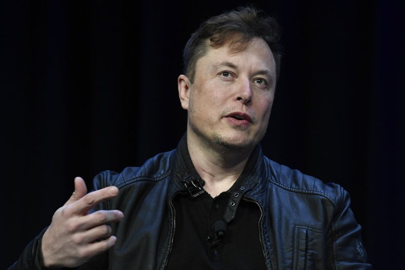 特斯拉创办人马斯克（Elon Musk）。 美联社(photo:UDN)