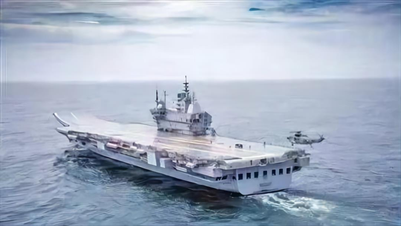 印度首艘國產航母「維克蘭特」號即將服役。（新華網）