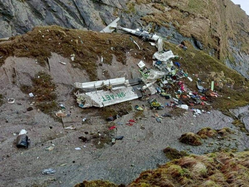 尼泊尔塔拉航空驾驶的飞机29日发生死亡空难，为该国十年内发生的第十起。  路透(photo:UDN)