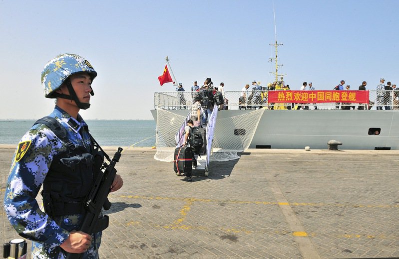 中國大陸與吉布地2015年就設立基地達成協議後，曾有報導指北京可能在非洲大西洋沿岸或印度洋沿岸建設第二個海外軍事基地。儘管陸方持續否認，但美國仍然不信。資料照片。路透