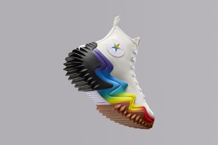 Converse Pride系列Run Star Motion鞋。圖／Conve...