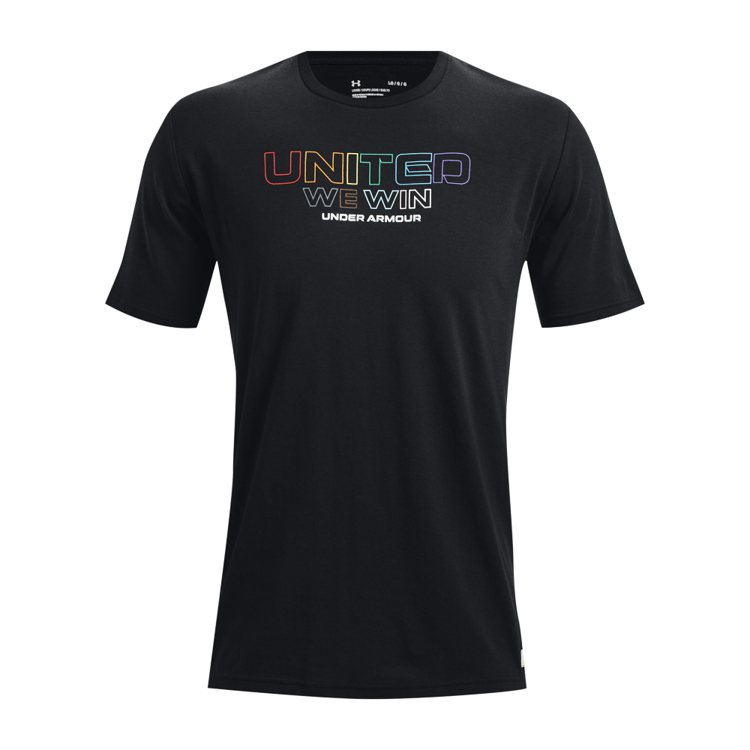 UNDER ARMOUR Pride系列T恤1,080元。圖／UNDER ARM...