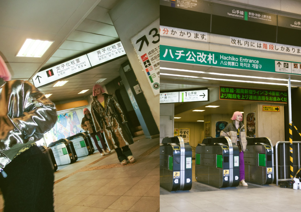 2022年秋冬系列「This Is Me」，受邀嘉賓來到澀谷車站集合，緊接著坐上...